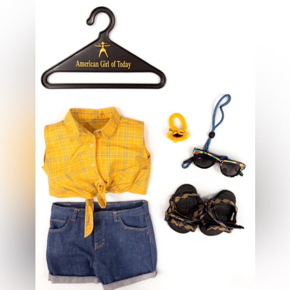 Vintage 1998 Complete Original Set AGOT Picnic Outfit & Picnic Goodies